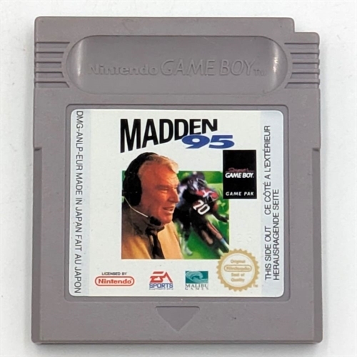 Madden 95 - Cartridge - (EUR) - Gameboy Original (B Grade) (Used)